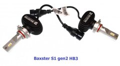 Світлодіодні автолампи Baxster S1 gen2 HB3 (9005) 6000K