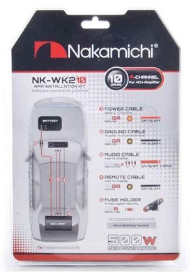 Комплект для подключения усилителя Nakamichi NK-WK210 10GA