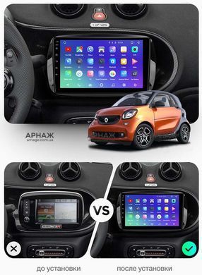 Штатная магнитола Teyes CC3 4GB+64GB 4G+WiFi Smart Fortwo 3