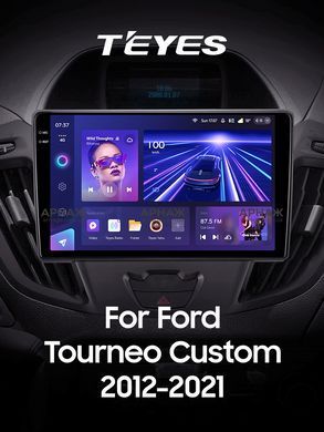 Штатная магнитола Teyes CC3 2K 6+128 Gb CC3 2K 360&deg; Ford Tourneo Custom 1 I Transit (F1) 2012-2021 9"