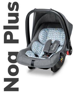 Детское автокресло Lionelo NOA PLUS GREY SCANDI