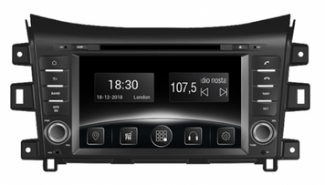 Штатна магнітола Gazer CM6008-D40 Nissan Navara (D40) (2014-2017)