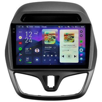 Штатная магнитола Teyes CC4 Pro 2K 8+128 Gb Chevrolet Spark Beat (F2) 2015-2018 9"