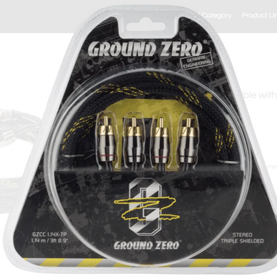 Кабель міжблочний Ground Zero GZCC 1.14X-TP