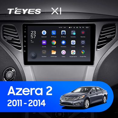 Штатна магнітола Teyes X1 2Gb+32Gb Hyundai Azera 2 (2011 - 2014)
