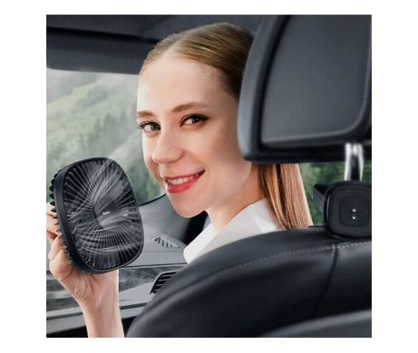 Автомобильний вентилятор Baseus Seat Fan Black (CXZR-01)