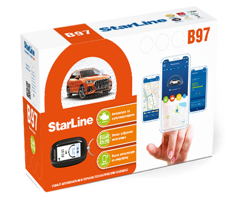 Автосигнализация Starline B97 BT 3CAN+4LIN GSM GPS