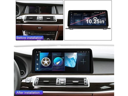 Штатная магнитола Fors BMW 5 Series (GT) F07 NBT (4+32Gb. 10.25") 2013-2016