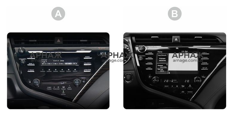 Штатная магнитола Teyes CC3 2K 4+64 Gb Toyota Camry 8 XV 70 2017-2020 (A) 10"