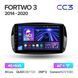 Штатная магнитола Teyes CC3 4GB+64GB 4G+WiFi Smart Fortwo 3