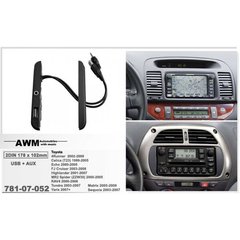 Рамка переходная AWM 781-07-052 Toyota Multi Kit For double DIN+ AUX+USB