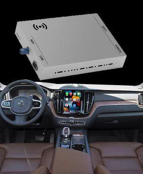 Беспроводной CarPlay и AndroidAuto для Volvo XC60 &ndash; 9" (2018-2022)