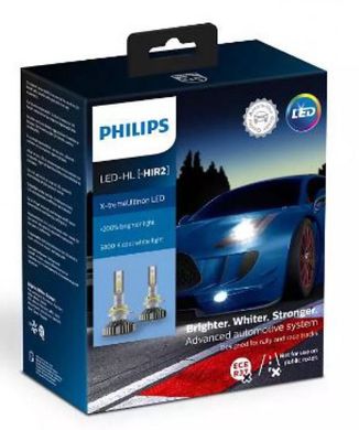 Автолампы Philips LED HIR2 Ultinon Pro9000 + 250% 12/24V 20W