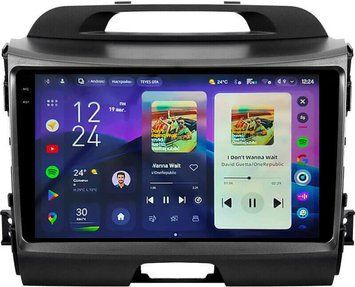 Штатная магнитола Teyes CC4 Pro 2K 12+256 Gb Kia Sportage 3 SL 2010-2016 (C) 9"