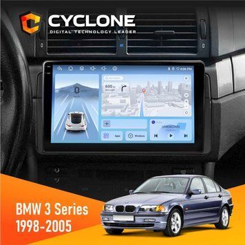 Штатна магнітола CYCLONE BMW 3 Series (E46) 1998-2005 C9-012 4/64 DSP 4G