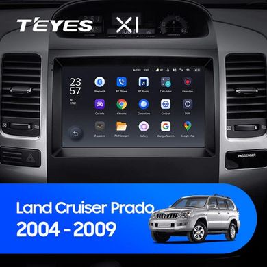 Штатная магнитола Teyes X1 2+32Gb Toyota Land Cruiser Prado 120 2004-2009 9"
