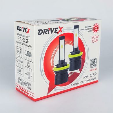 LED автолампи Drive-X PA-03P H4 9-16V 15W 6000K