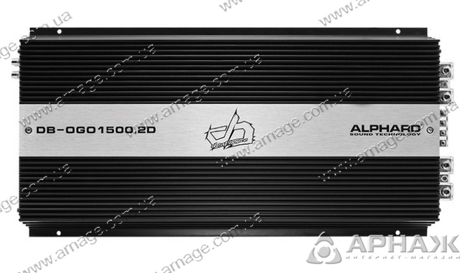 Підсилювач Alphard DB-OGO1500.2D