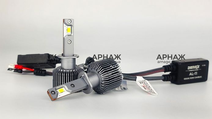 LED автолампы Drive-X AL-11 H1 5.5K 50W CAN