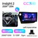 Штатна магнітола Teyes CC3 2K 6+128 Gb Honda Insight 2 LHD 2009-2014 9"