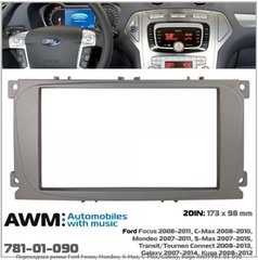 Переходная рамка AWM 781-01-090 Ford Focus. Mondeo. S-Max. C-Max. Galaxy. Kuga