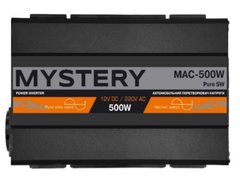 Преобразователь 12-220V Mystery MAC-500W PURE SW 12/220V