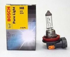 Автолампа Bosch Pure Light H8 35W 12V PGJ19-1 (1987302081)