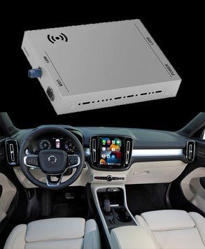 Беспроводной CarPlay и AndroidAuto для Volvo XC40 &ndash; 9" (2018-2022)