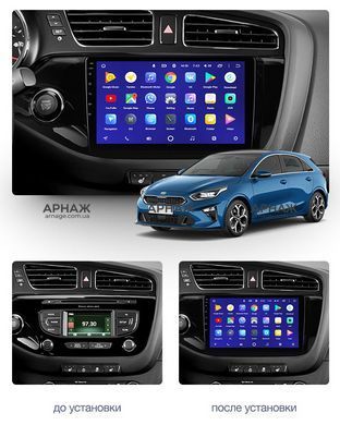 Штатная магнитола Teyes CC3 4GB+64GB 4G+WiFi Kia Ceed (2012-2018)