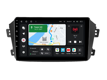 Штатна магнітола Gazer T6009-GX7 PRO MAX Geely Emgrand X7 1 GX7 EX7 2011-2019