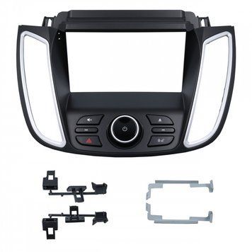 Комплект рамка+проводка QIV Ford Kuga 2 Escape 3 2012 - 2019 C-Max 2010-2019 (F3) 9'' 9"