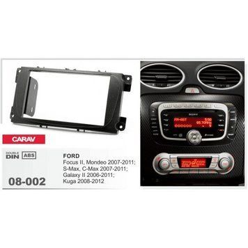 Рамка перехідна Carav 08-002 Ford FocusII / Mondeo / S-MAX / C-MAX 07+ / Fiesta / Fusion / GalaxyII