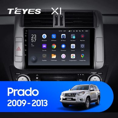 Штатна магнітола Teyes X1 2+32Gb Toyota Land Cruiser Prado 150 2009-2013 (A) 9"