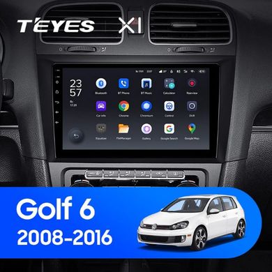Штатная магнитола Teyes X1 2+32Gb Wi-Fi Volkswagen Golf 6 2006-2018 9"