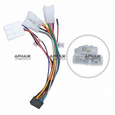Комплект рамка+проводка QIV Toyota Previa 2000-2007 10"
