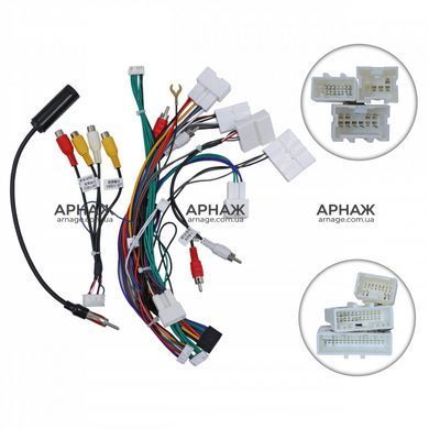 Комплект рамка+проводка QIV QBR-K 0622-68 Nissan Teana J31 2003-2008 (K1) 9"