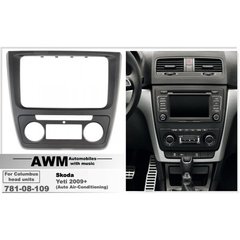 Рамка перехідна AWM 781-08-109 Skoda Yeti (Auto Air-Cond) 2014+
