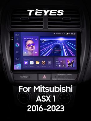 Штатна магнітола Teyes CC3 2K 4+32 Gb Mitsubishi ASX 1 (Left hand drive) 2016-2023 (B) 9"