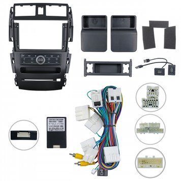 Комплект рамка+проводка QIV QBR-K 0623-68 Nissan Teana J31 2003-2008 (K2) 9"