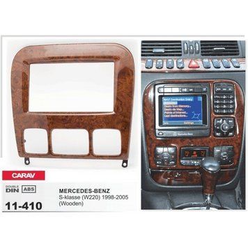 Рамка перехідна Carav 11-410 Mercedes-Benz S (W220) 1998-2005 (wooden)