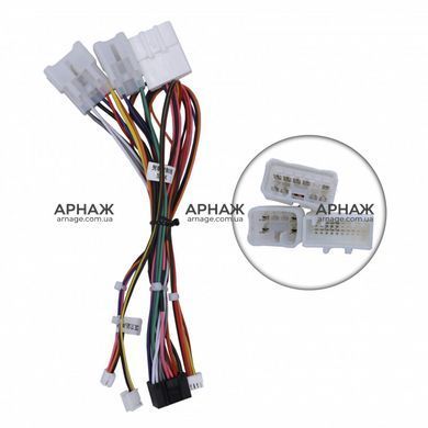 Комплект рамка+проводка QIV QBR-K 9052-36 Toyota Camry 6 XV 40 50. Aurion. Daihatsu Altis 2006-2011 9"