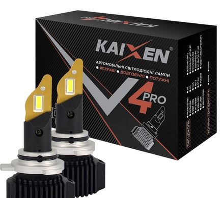 Светодиодные автолампы Kaixen V4 Pro HIR2(9012) 6000K 50W