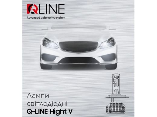 LED автолампи QLine Optima 9006 6000K