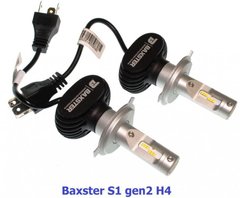 Светодиодные автолампы Baxster S1 gen2 H4 6000K