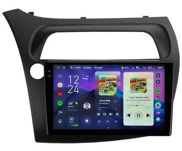 Штатна магнітола Teyes CC4 Pro 2K 8+128 Gb Honda Civic Hatchback (Left hand drive) 2006-2012 9"