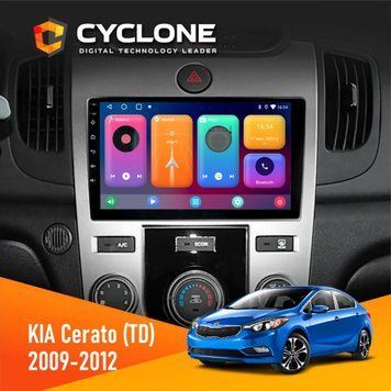Штатная магнитола CYCLONE KIA Cerato (TD) 2009-2012 C9 CPL 2/32