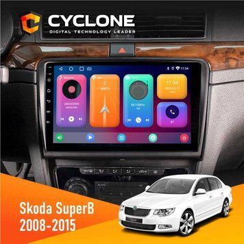 Штатна магнітола CYCLONE Skoda SuperB 2008-2015 C10-001 2/32