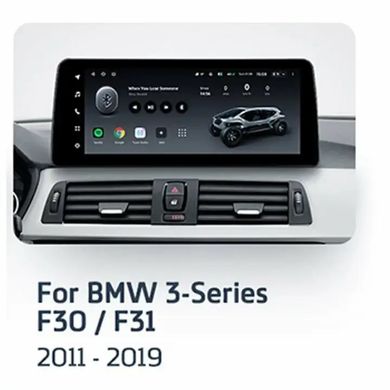 Штатна магнітола Teyes LUXONE 6+128 Gb BMW F30/F31 2011-2019 12.3"