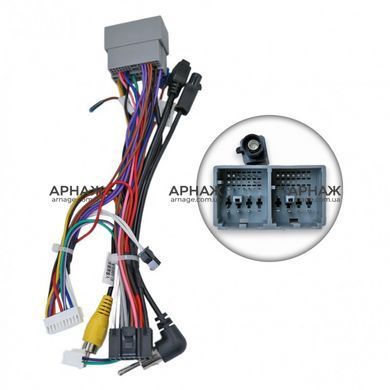 Комплект рамка+проводка QIV Chevrolet Onix 2020+ (F2) (W1) 9"