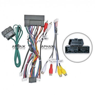 Комплект рамка+проводка QIV Hyundai Sonata 6 YF. i-45 2010-2015 (F1) (W2) 9"